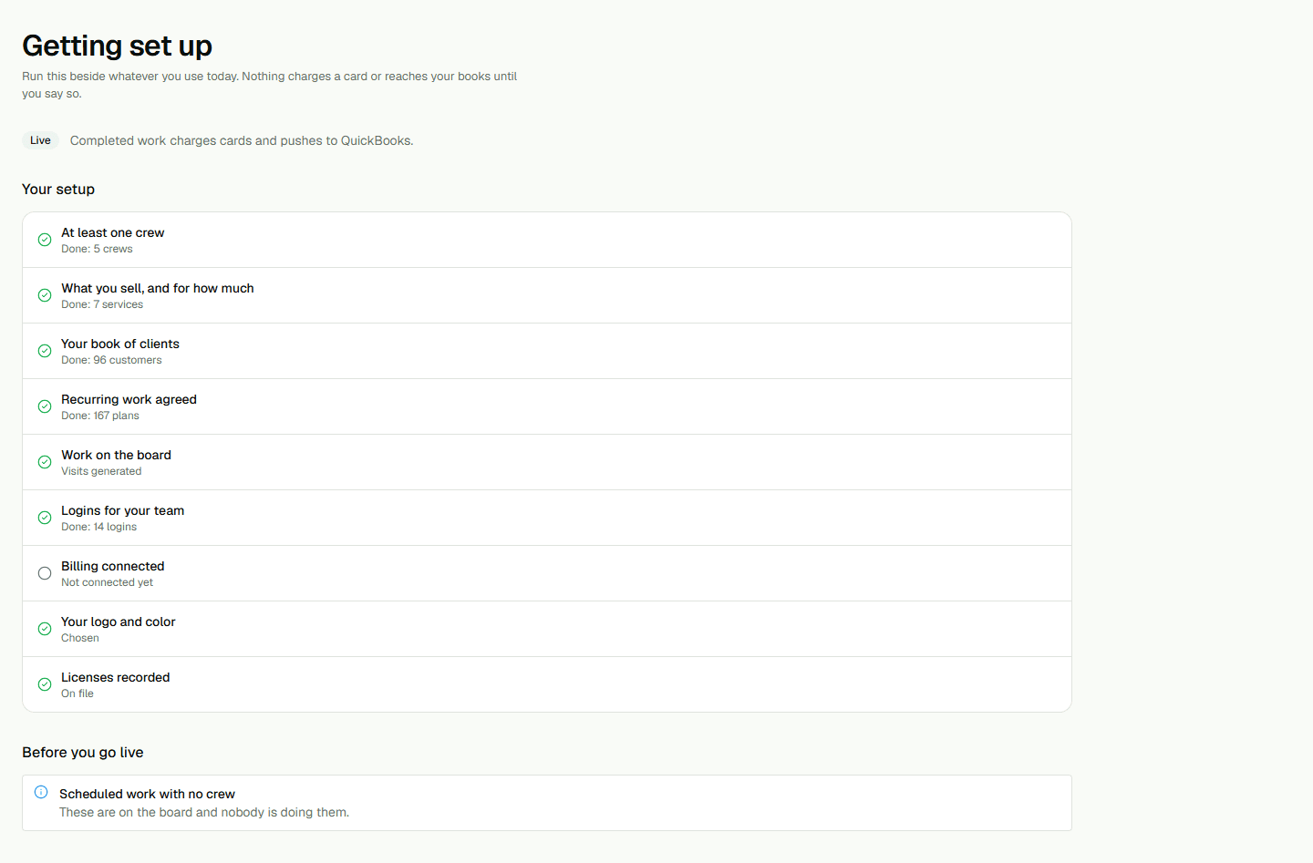 Screenshot: Sign in and finish account setup.